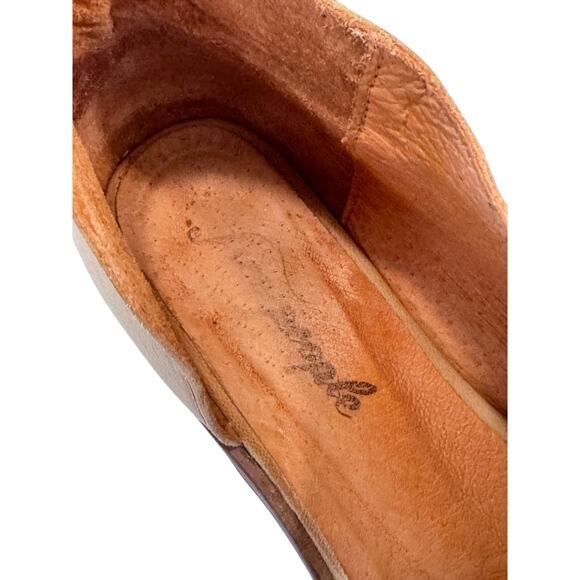 Free People Light Brown Ankle Booties - Picture 3 of 7